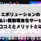エボリューションの先払い買取現金化サービスの口コミとメリットとは？